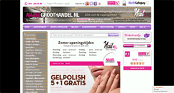 Desktop Screenshot of nagelgroothandel.nl
